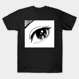 Anime eye of beauty T-Shirt